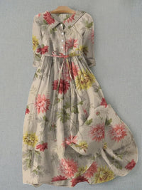 Celeste Floral Dress in Multi