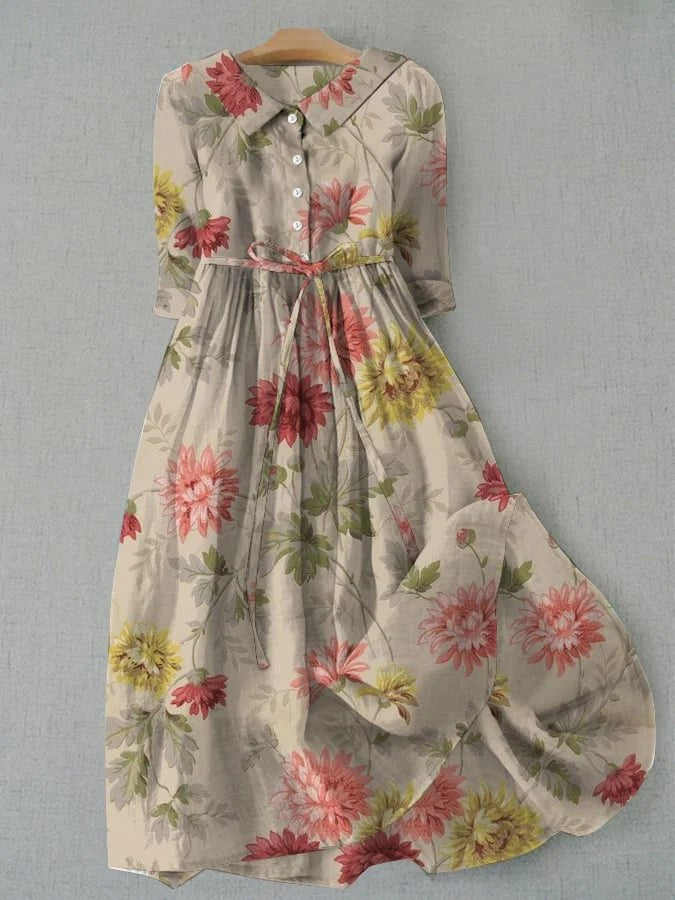 Celeste Floral Dress in Multi