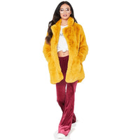 Celeste Jacket with Oversized in Yellow
