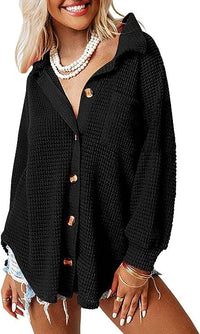 Celia Casual Shirt in Black