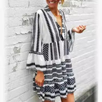 Celia Casual Wrap Dress in Yellow