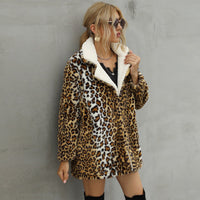 Celia Coat in Leopardenmuster