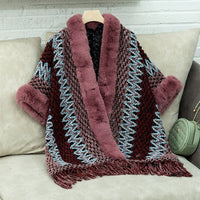 Celia Knit Cardigan in Magenta