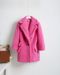 Celine Coat in Fuchsia