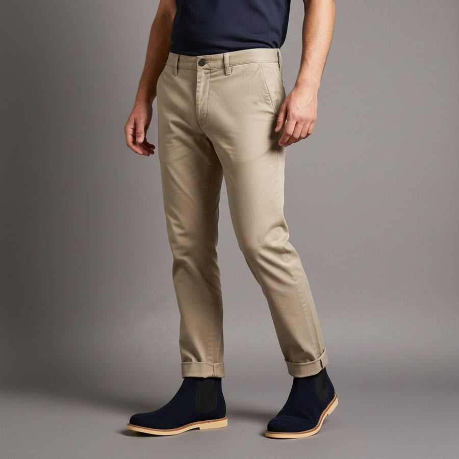Chandler Chelsea Boot in Indigo Blue