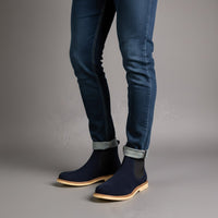 Chandler Chelsea Boot in Indigo Blue