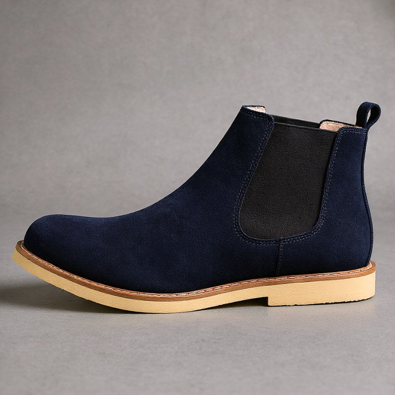 Chandler Chelsea Boot in Indigo Blue
