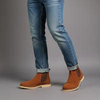 Chandler Chelsea Boot in Sienna Brown