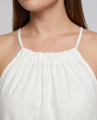 Charlotte Airy Top with Ruffles
