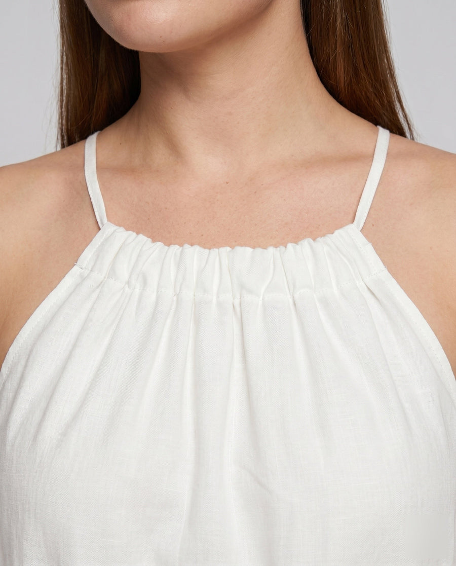 Charlotte Airy Top with Ruffles
