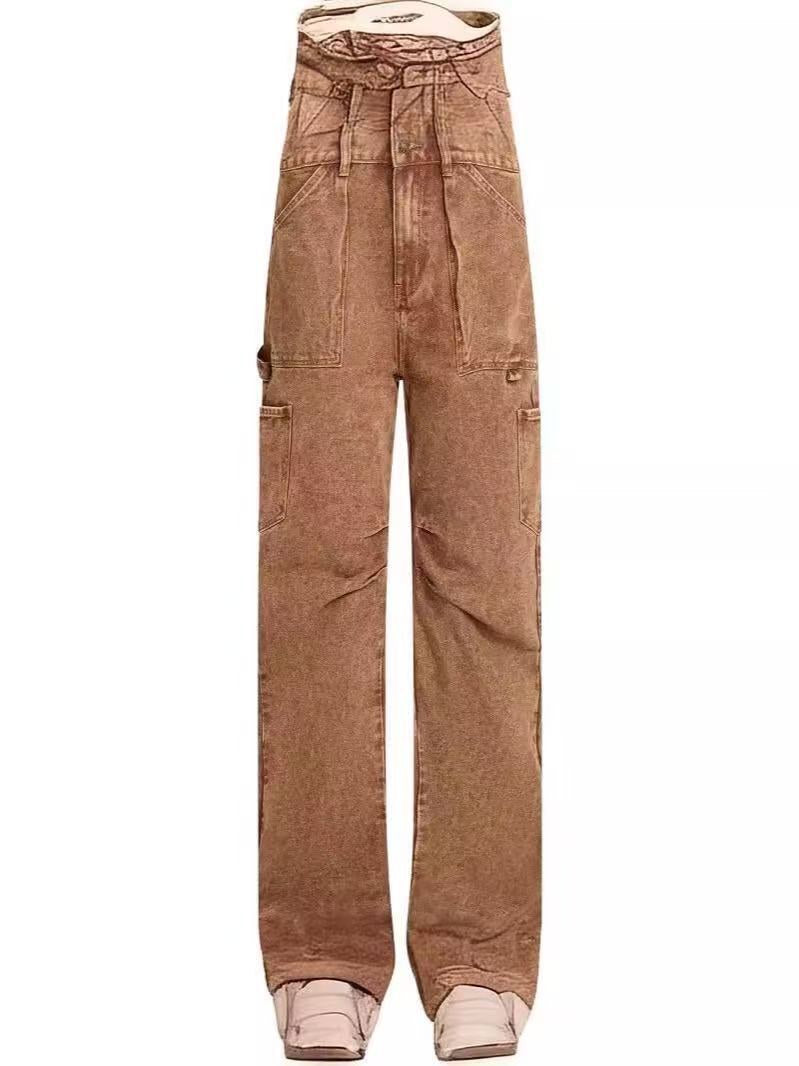 Charlotte Casual Jeans in Dark Brown