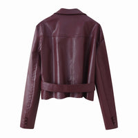Charlotte Elegant Leather Jacket