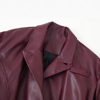 Charlotte Elegant Leather Jacket