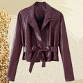 Charlotte Elegant Leather Jacket