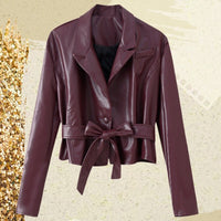 Charlotte Elegant Leather Jacket