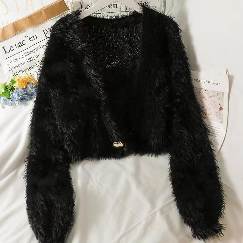 Charlotte Knit Cardigan with V-Neck