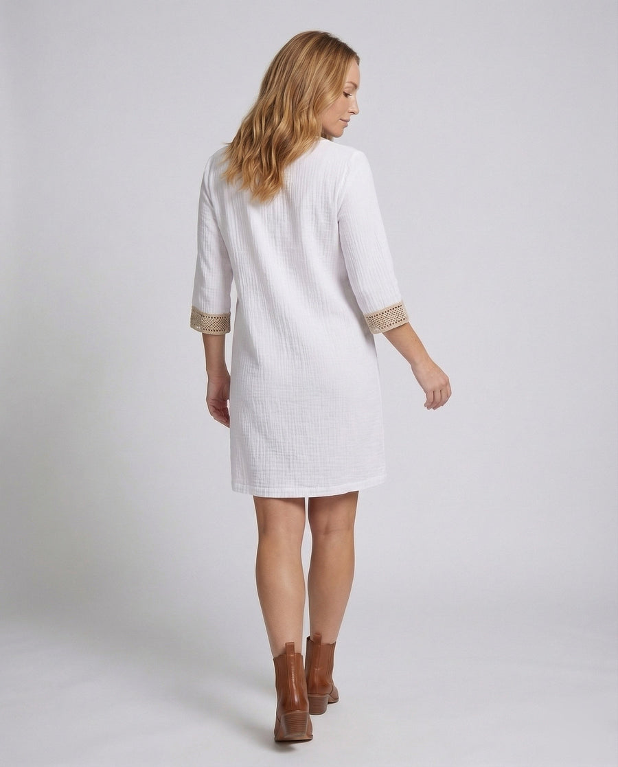 Charlotte Linen Midi Dress