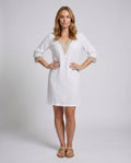 Charlotte Linen Midi Dress