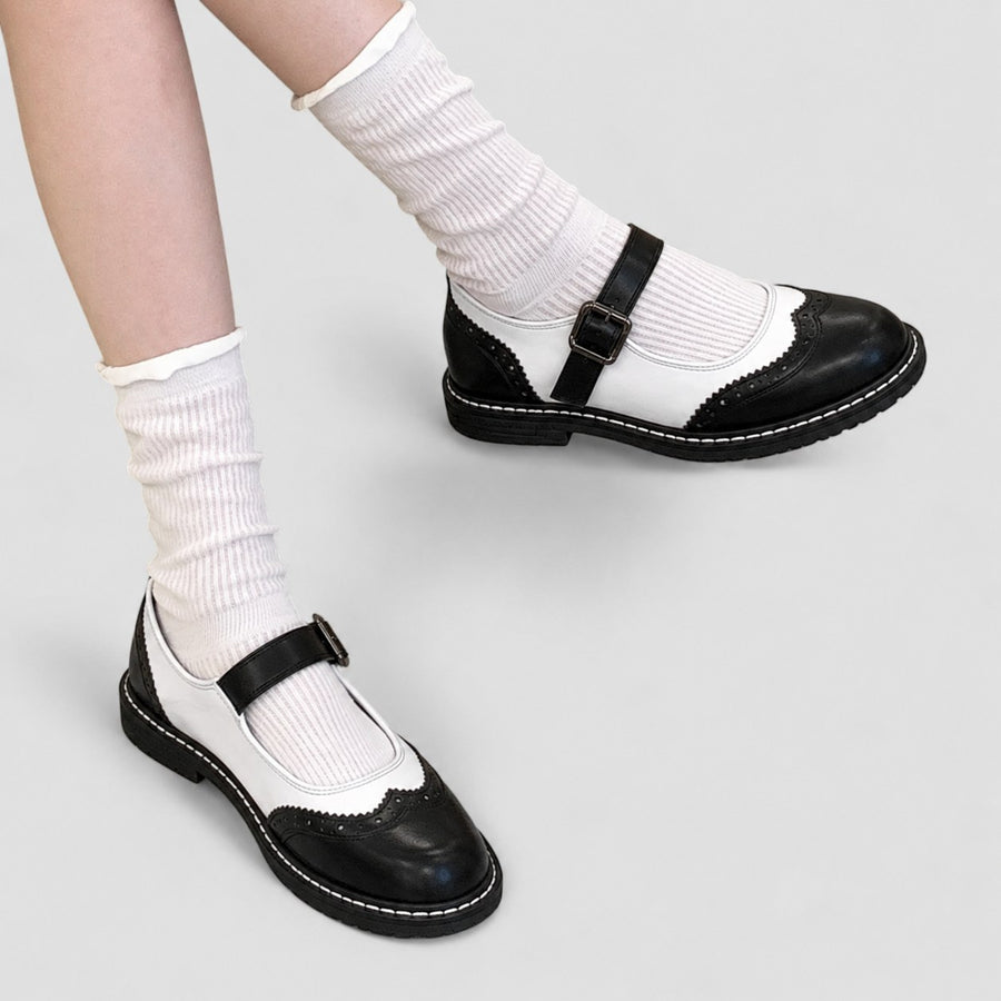 Charlotte™ Elegant Mary Jane Shoes in Black