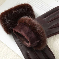 Chelsea Leather Glove in Espresso Brown