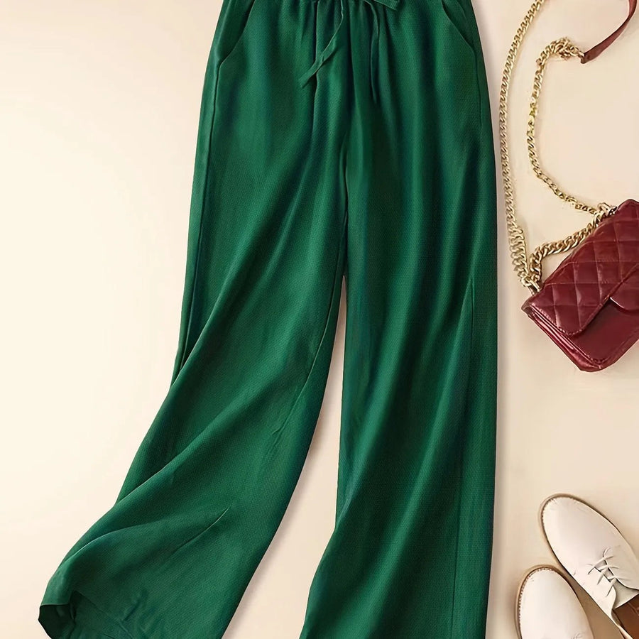 Cherry™ Relaxed Drawstring Pants in Green