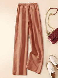 Cherry™ Relaxed Drawstring Pants in Salmon