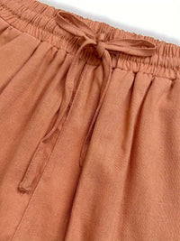 Cherry™ Relaxed Drawstring Pants in Salmon
