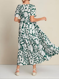 Christine Lightweight and Fluid Summer Dress in Black