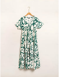 Christine Lightweight and Fluid Summer Dress in Black