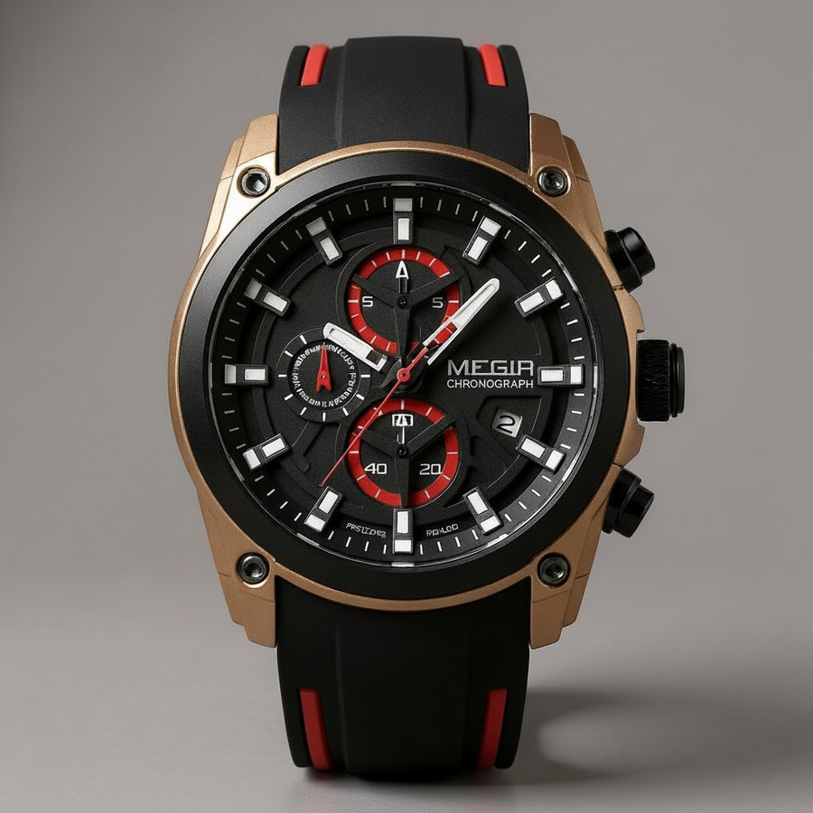 Chronomaster Elixir, 49mm in Crimson
