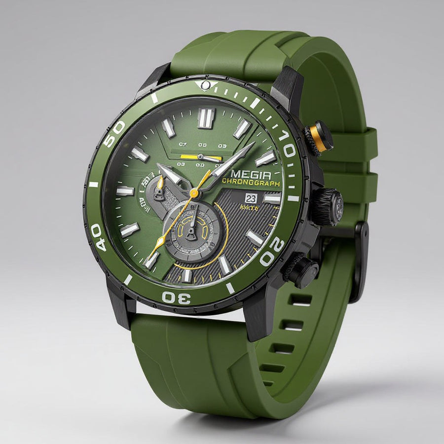 Chronomaster Helios, 44mm in Forest Green