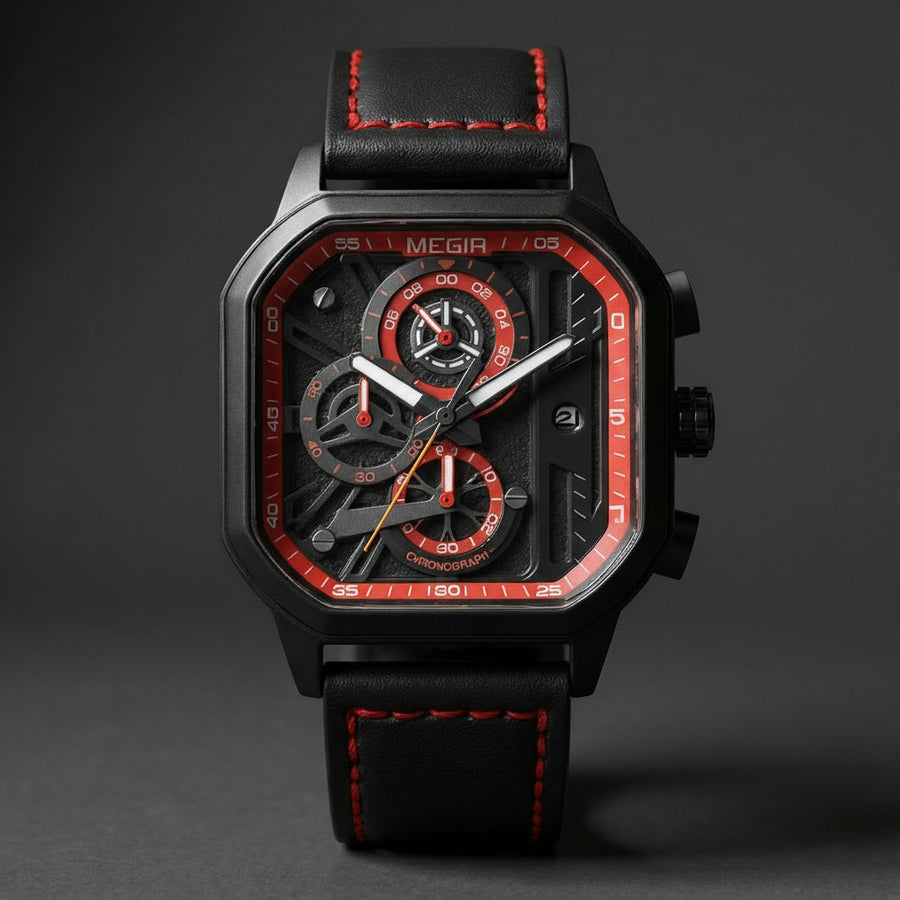 Chronomaster Quantum, 42mm in Crimson
