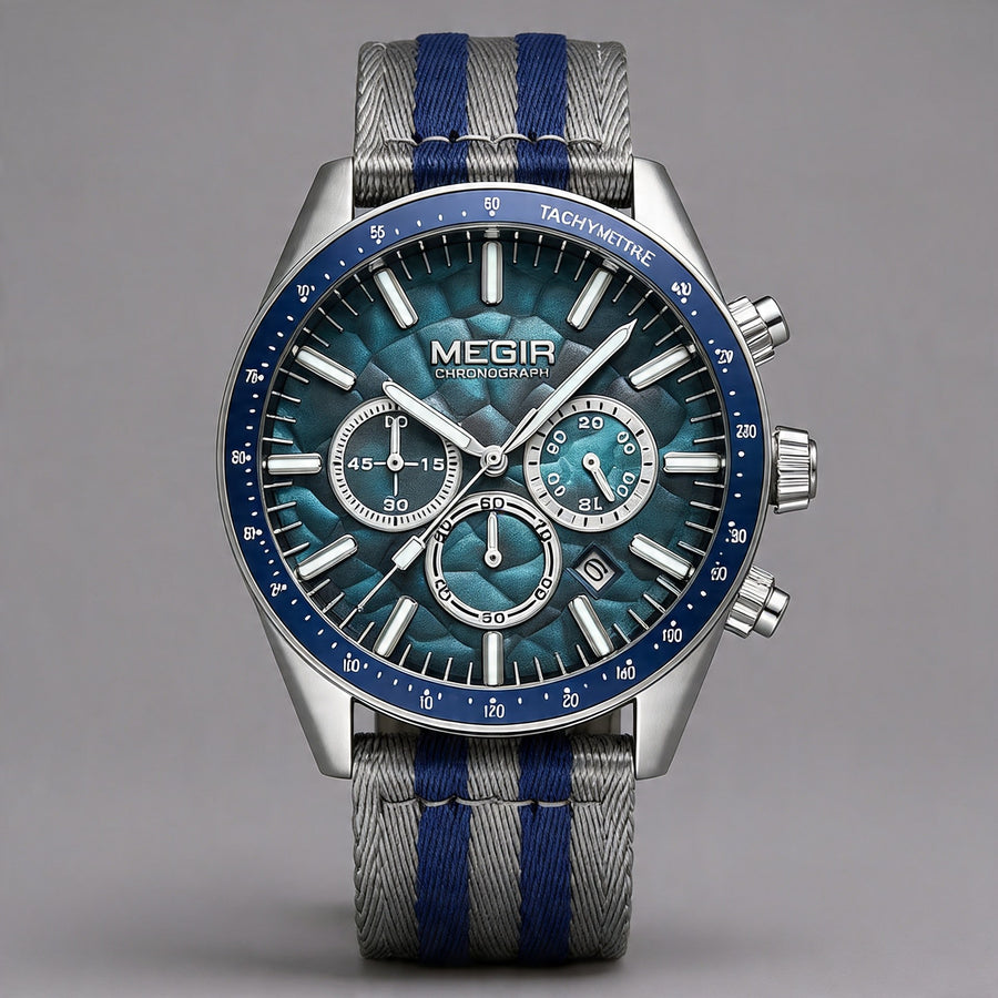 Chronomaster Tactical 2.0, 44mm in Navy Blue Silver