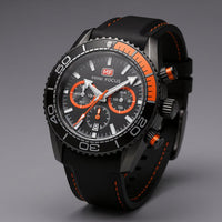 Chronomaster Zenith, 46mm in Charcoal Orange