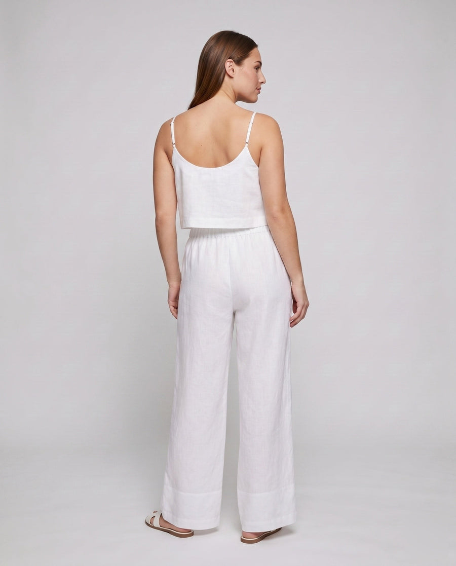 Clara Airy Linen Top