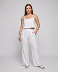 Clara Airy Linen Top