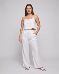 Clara Airy Linen Top
