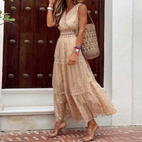 Clara Boho Lace Summer Dress