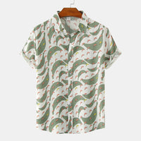 Clara Shirt with Short Sleeve in White