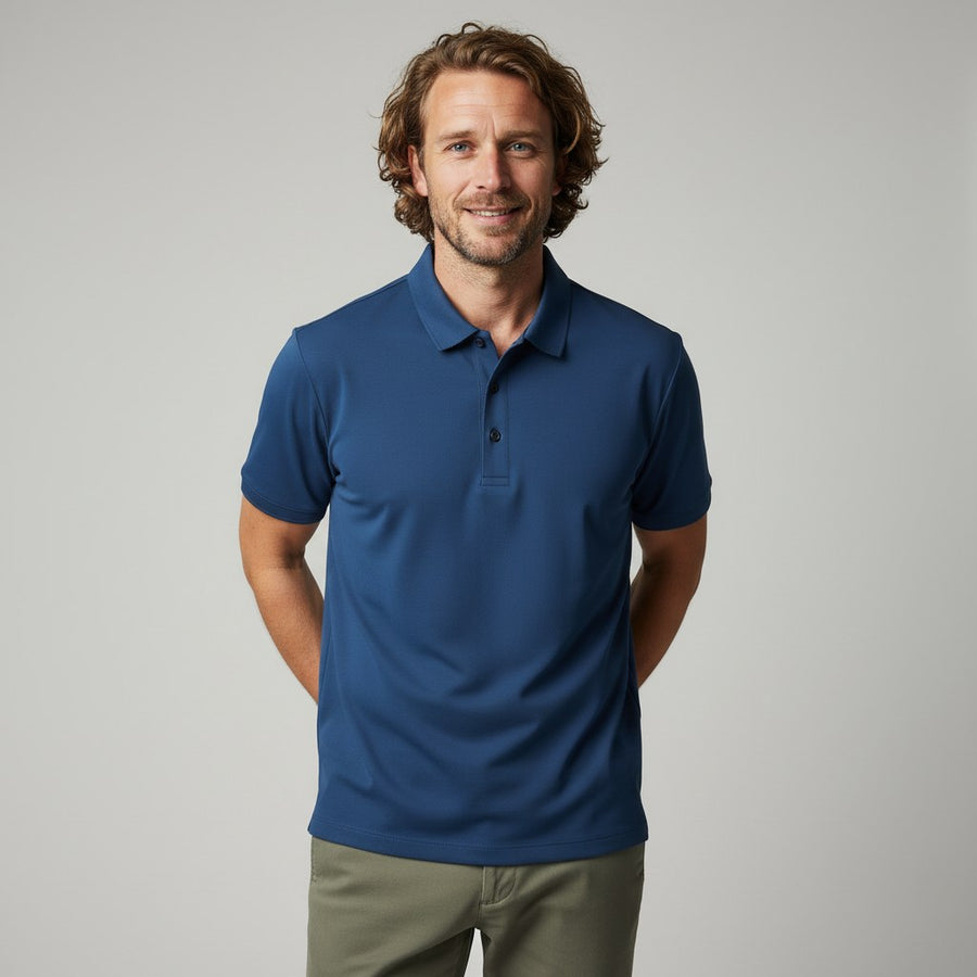 Classic Royal Polo in Ocean Blue