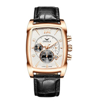 Classic St. Andrews Leather Strap Watch, 45mm in Rose Gold