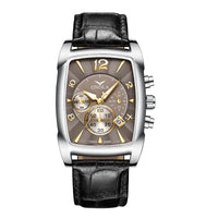 Classic St. Andrews Leather Strap Watch, 45mm in Stainless Steel