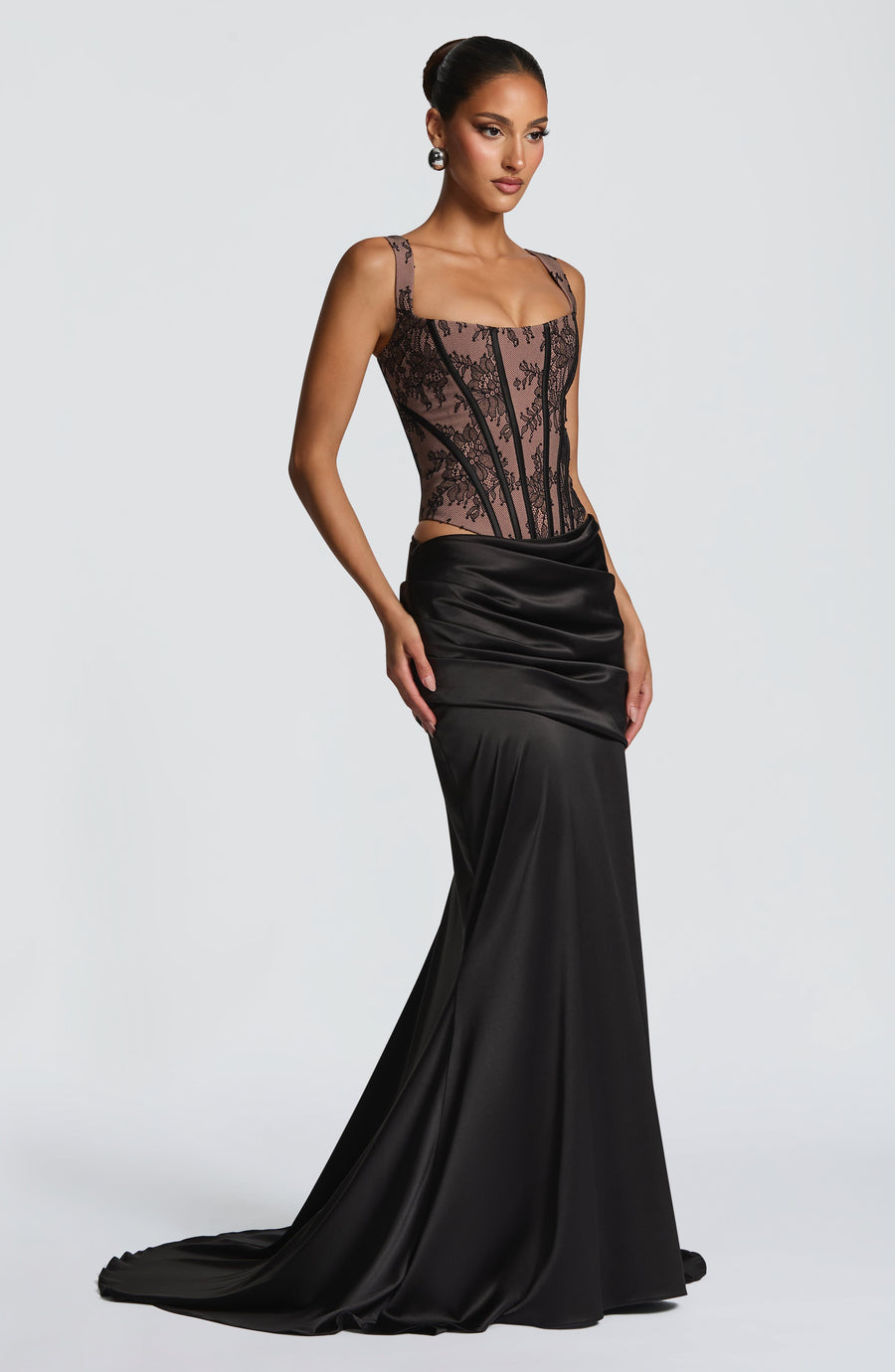 Iona Maxi Skirt in Black