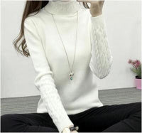 Clementine Knit Sweater in White