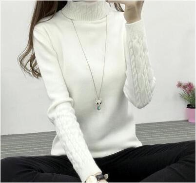 Clementine Knit Sweater in White