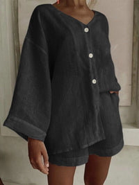 Clio Casual Top in Black