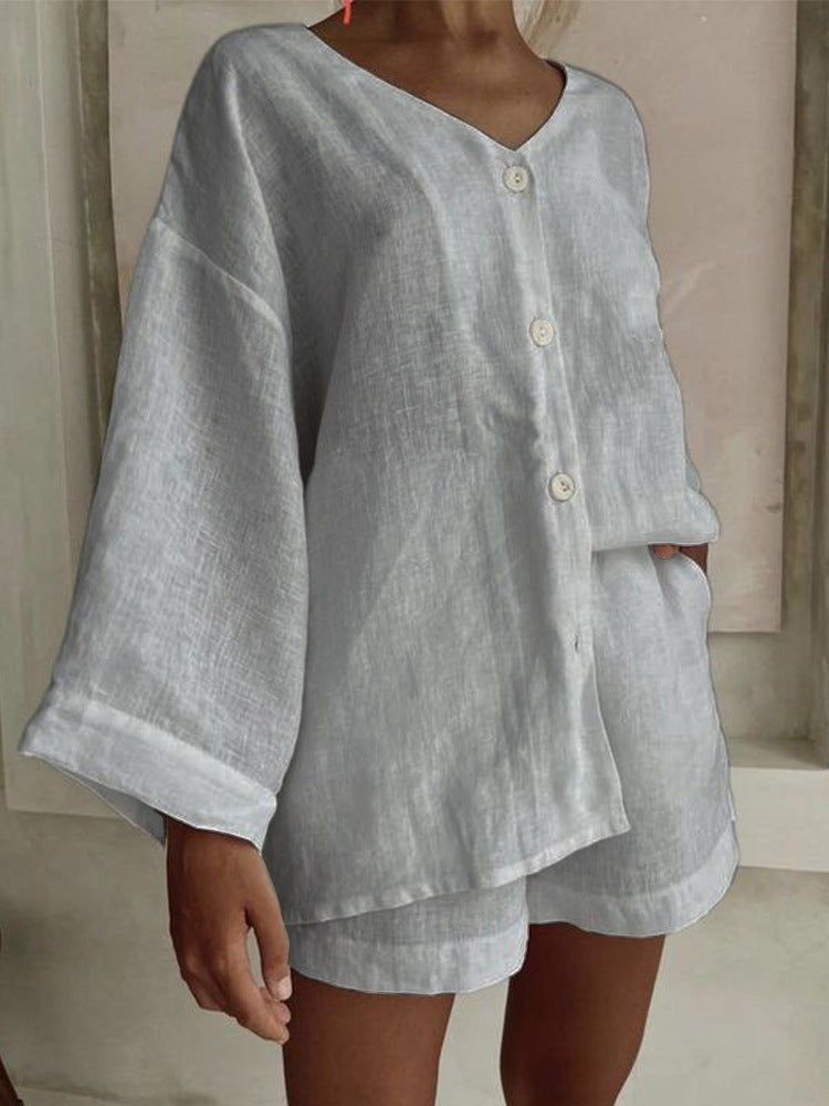 Clio Casual Top in Grey