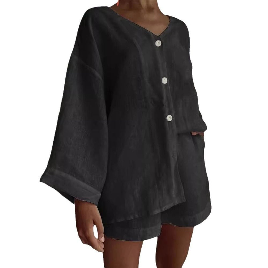 Clio Casual Top in Khaki