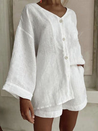 Clio Casual Top in White