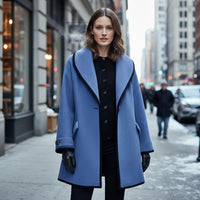 Clio Elegant Jacket in Blue